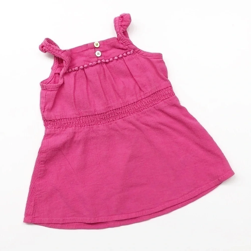 Carter's pink baby girl tunic top